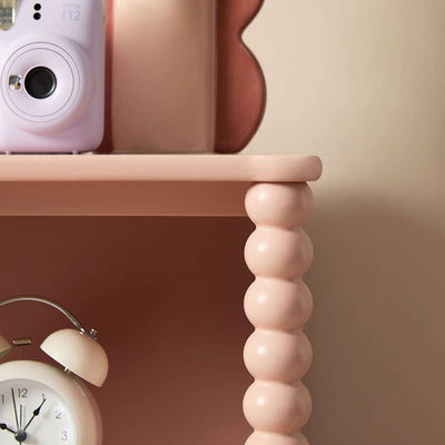 Betti Bobbin Low Bookcase - Pink