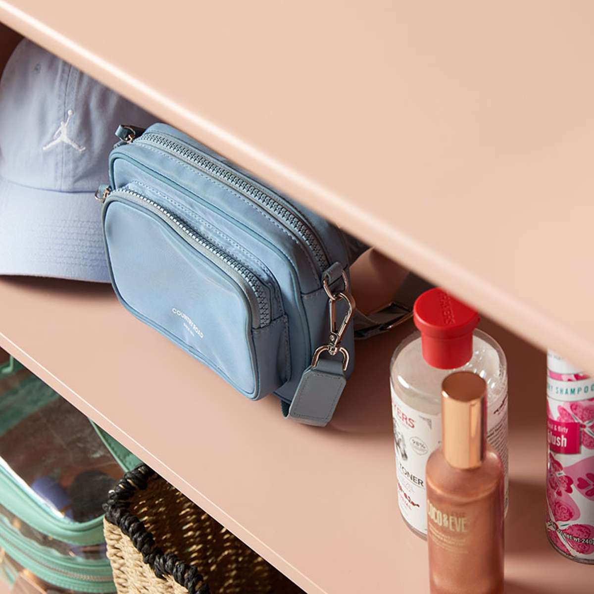 Betti Bobbin Low Bookcase - Pink