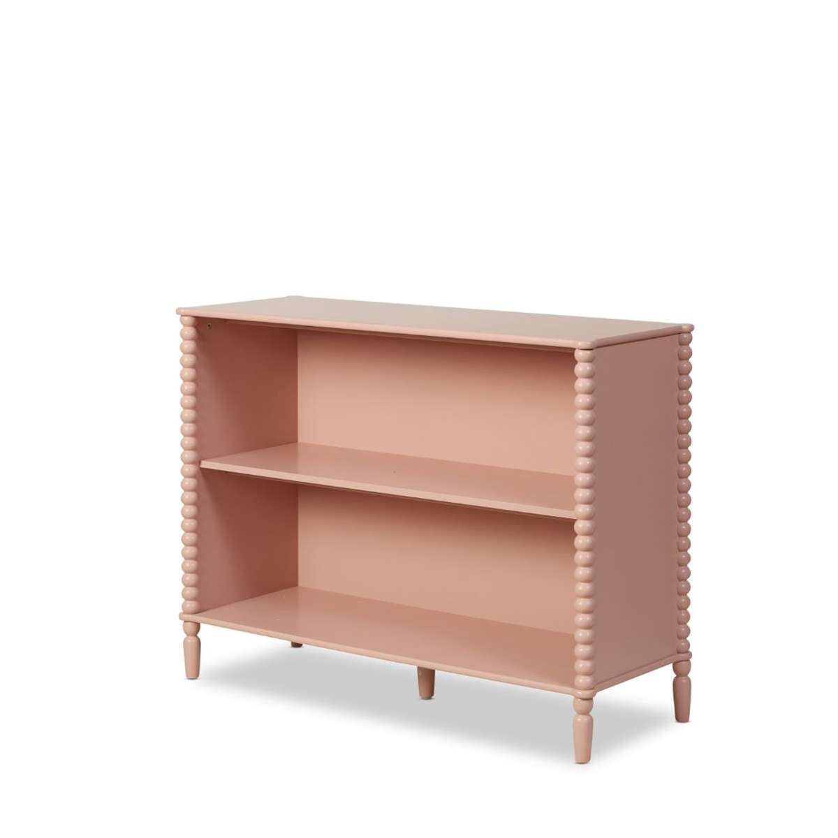Betti Bobbin Low Bookcase - Pink