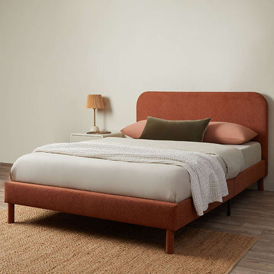 Melvin Queen Bed - Clay