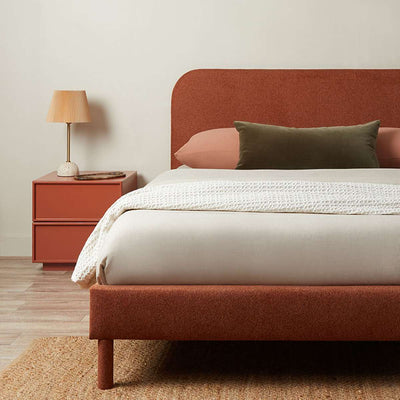 Melvin Queen Bed - Clay