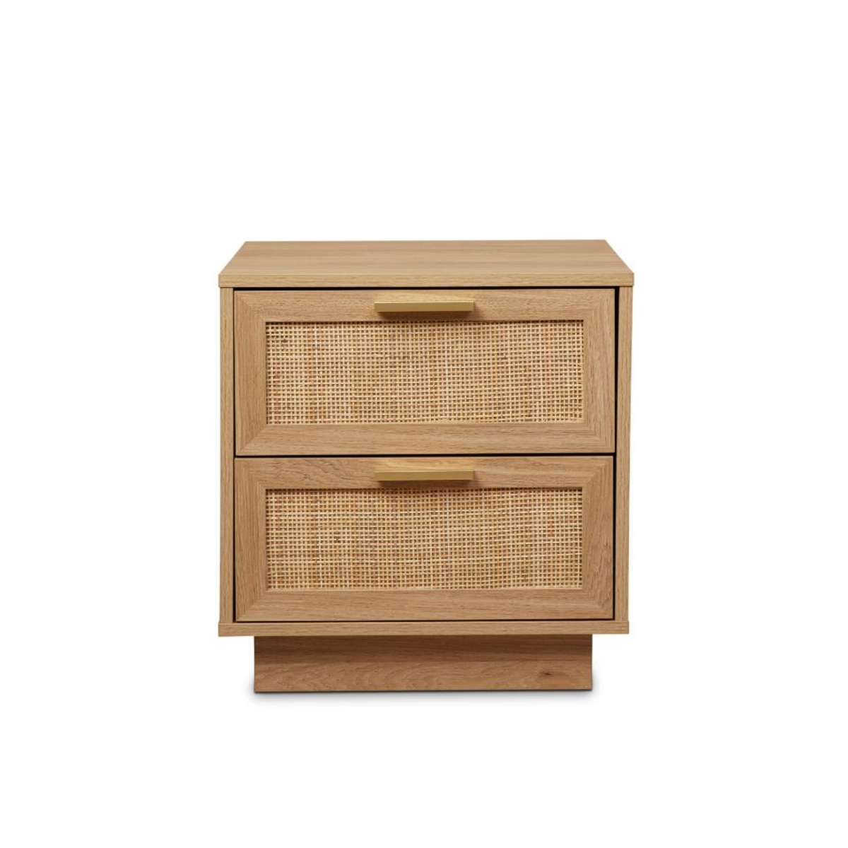 Noosa Rattan Bedside Table - Natural
