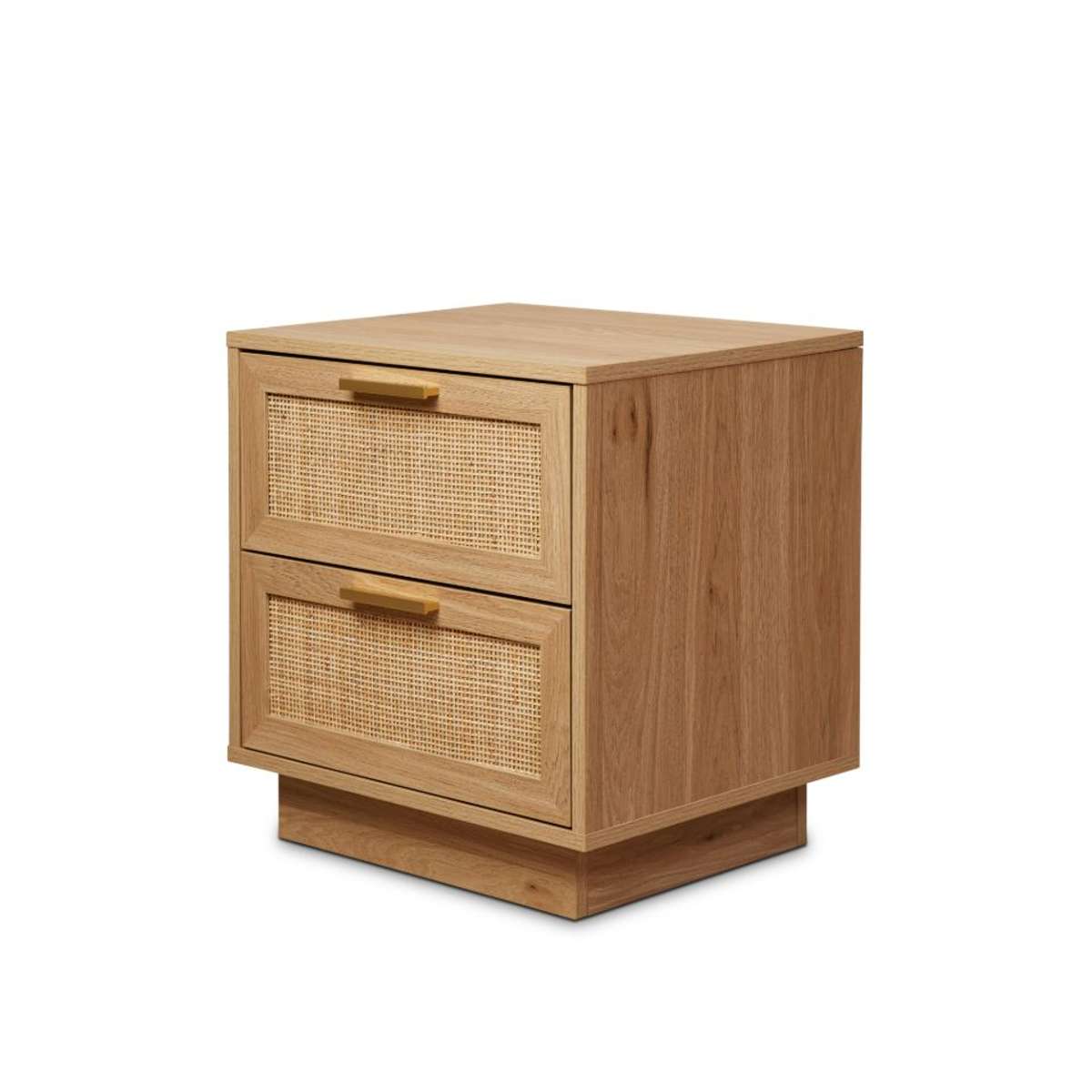Noosa Rattan Bedside Table - Natural