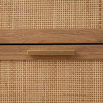 Noosa Rattan Six Drawer - Natural