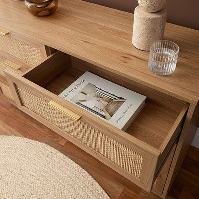 Noosa Rattan Six Drawer - Natural