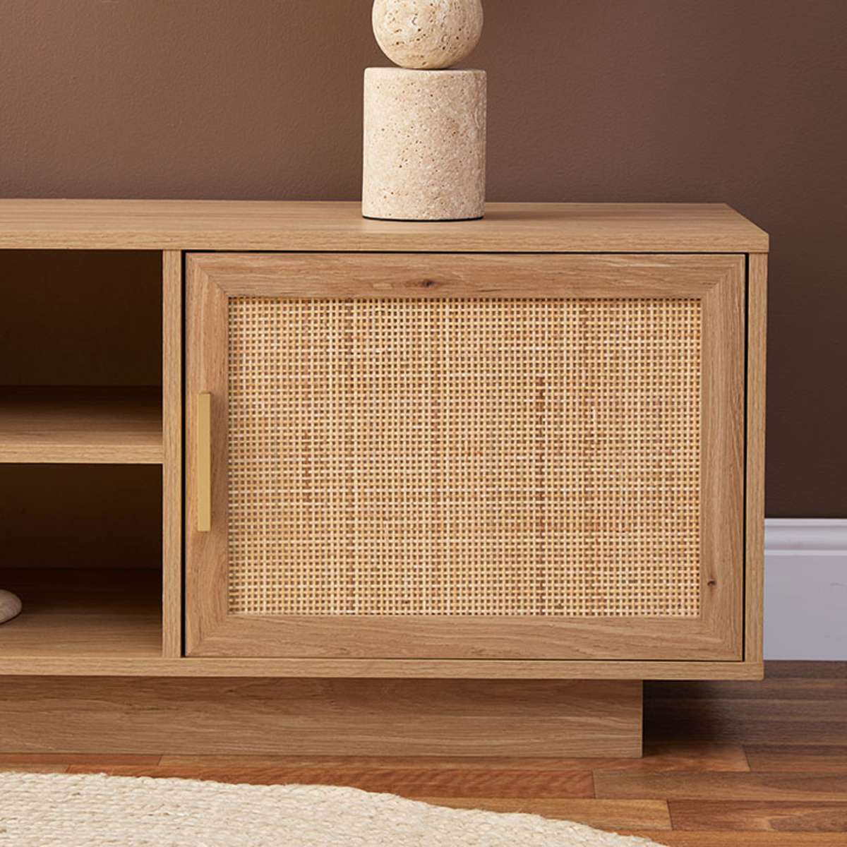 Noosa Rattan Entertainment Unit - Natural