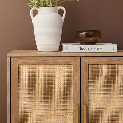 Noosa Rattan Shoe Cabinet - Natural