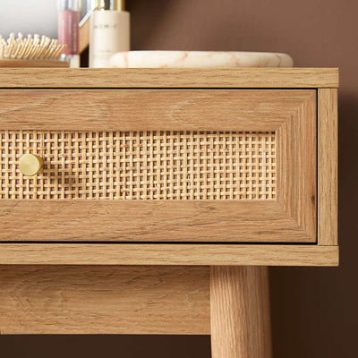 Noosa Rattan Make-Up Table - Natural