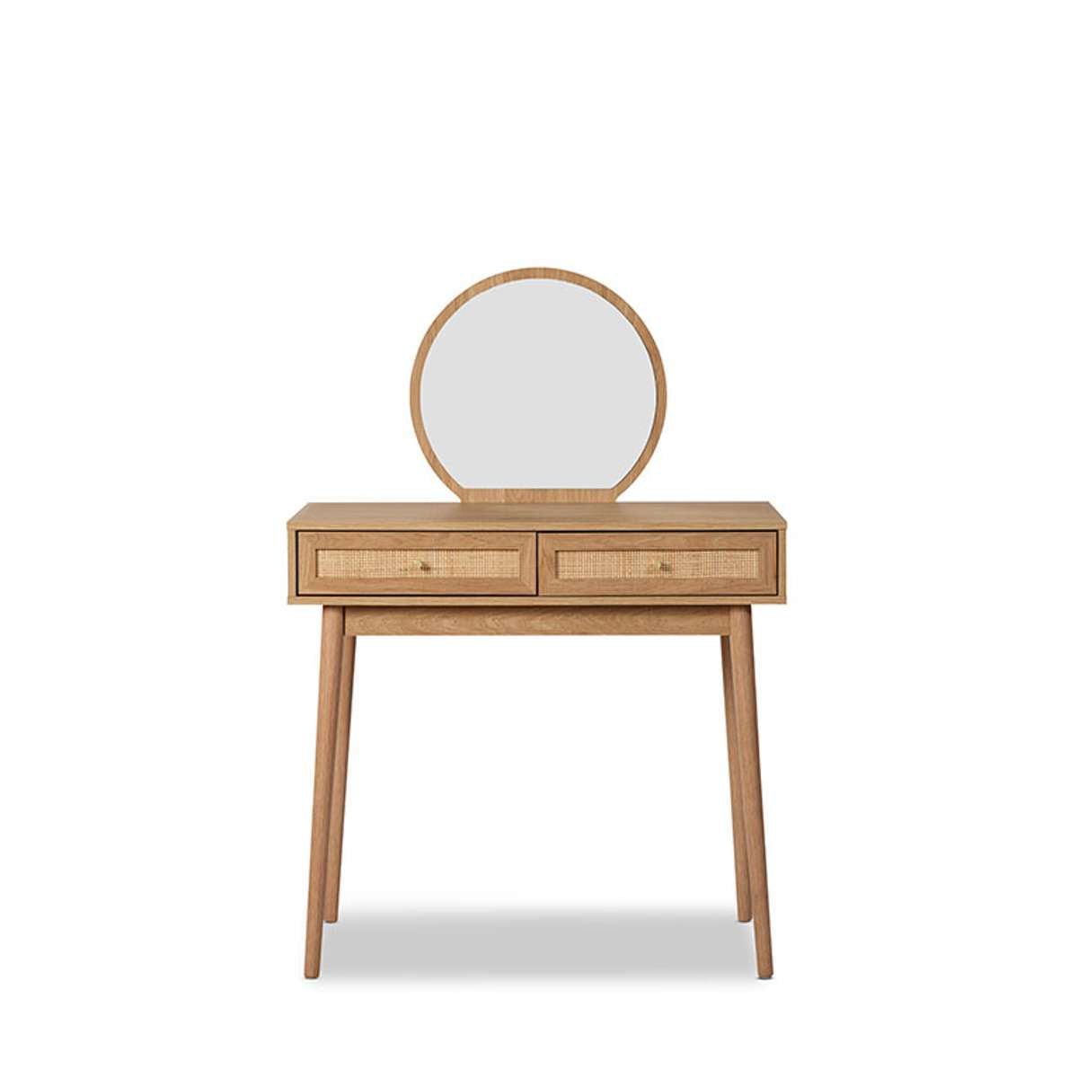 Noosa Rattan Make-Up Table - Natural