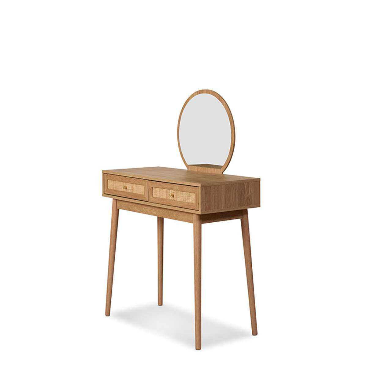 Noosa Rattan Make-Up Table - Natural