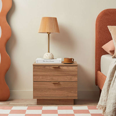 Elin Travertine Base Table Lamp