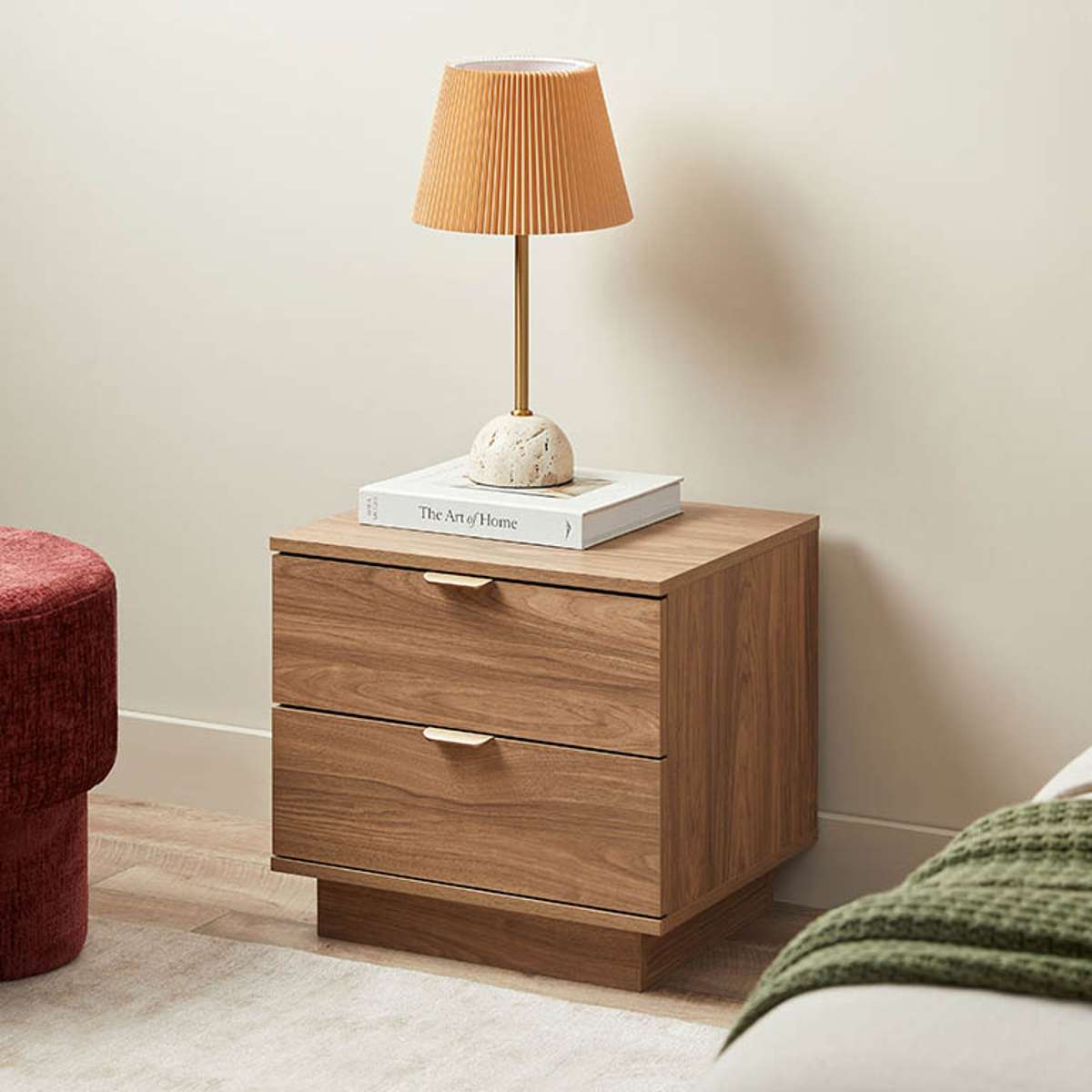 Maverick Bedside Table - Pecan