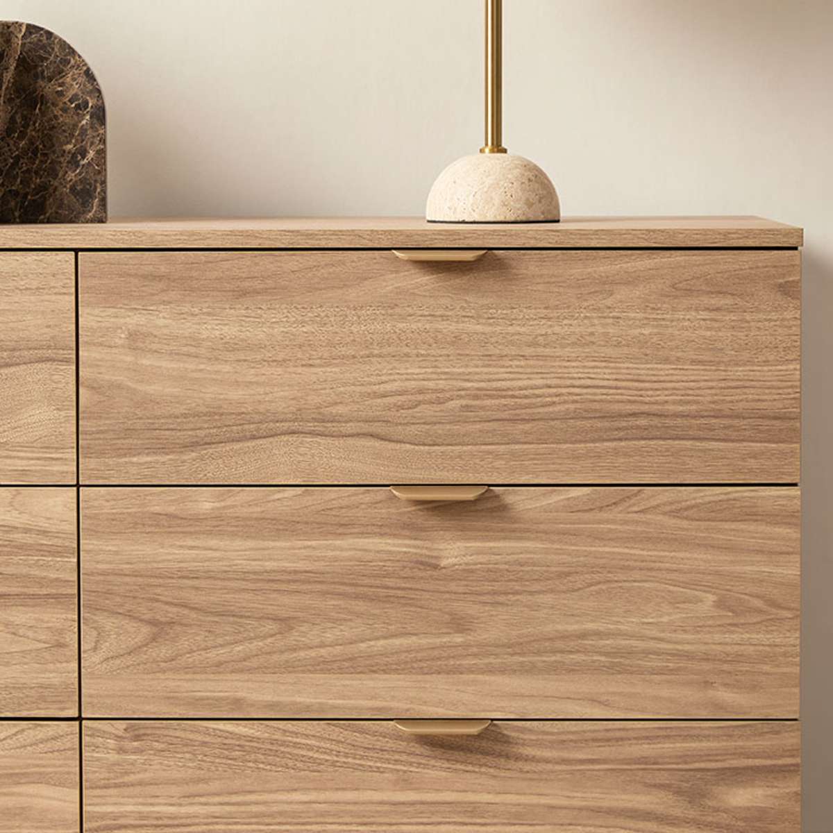 Maverick Six Drawer - Pecan