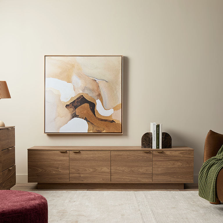 Maverick Entertainment Unit - Pecan