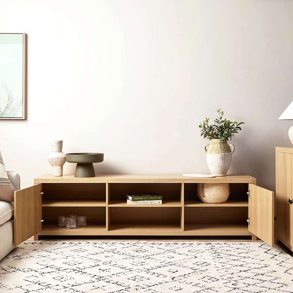 Portland Entertainment Unit - Natural