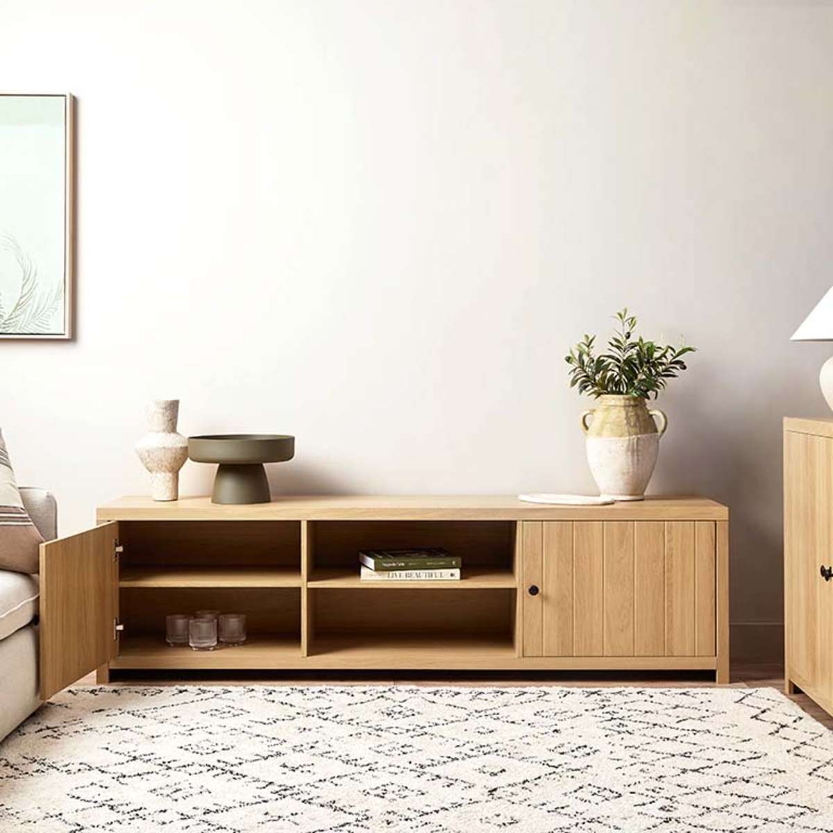 Portland Entertainment Unit - Natural