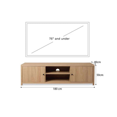 Portland Entertainment Unit - Natural