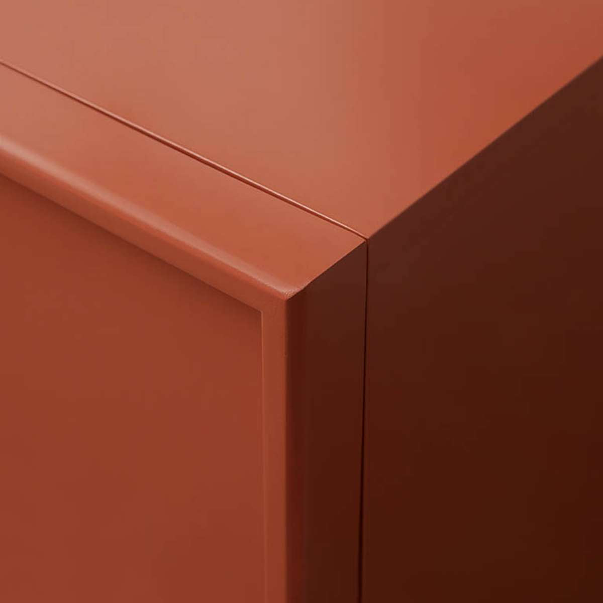 Osaka Bedside Table - Brick