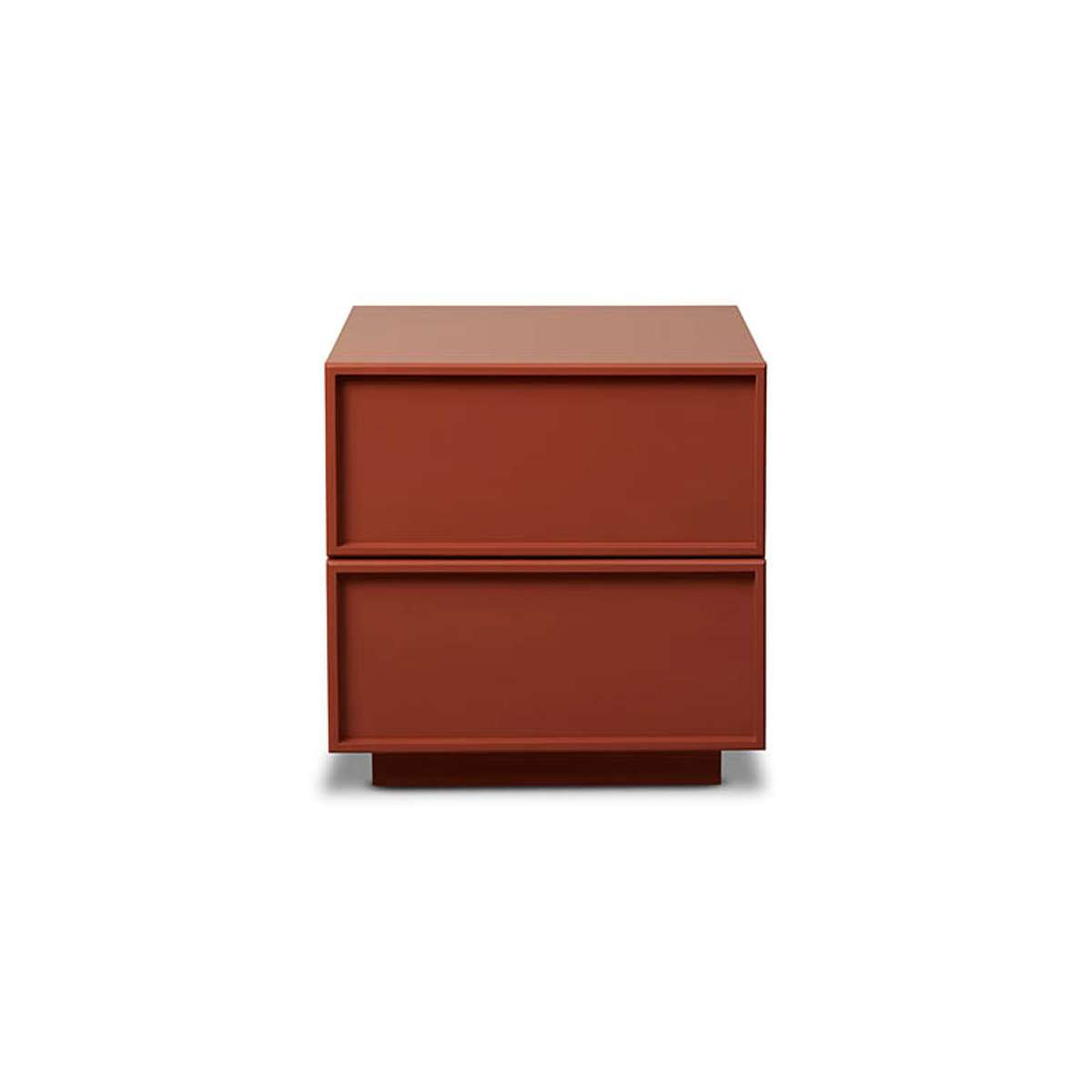 Osaka Bedside Table - Brick