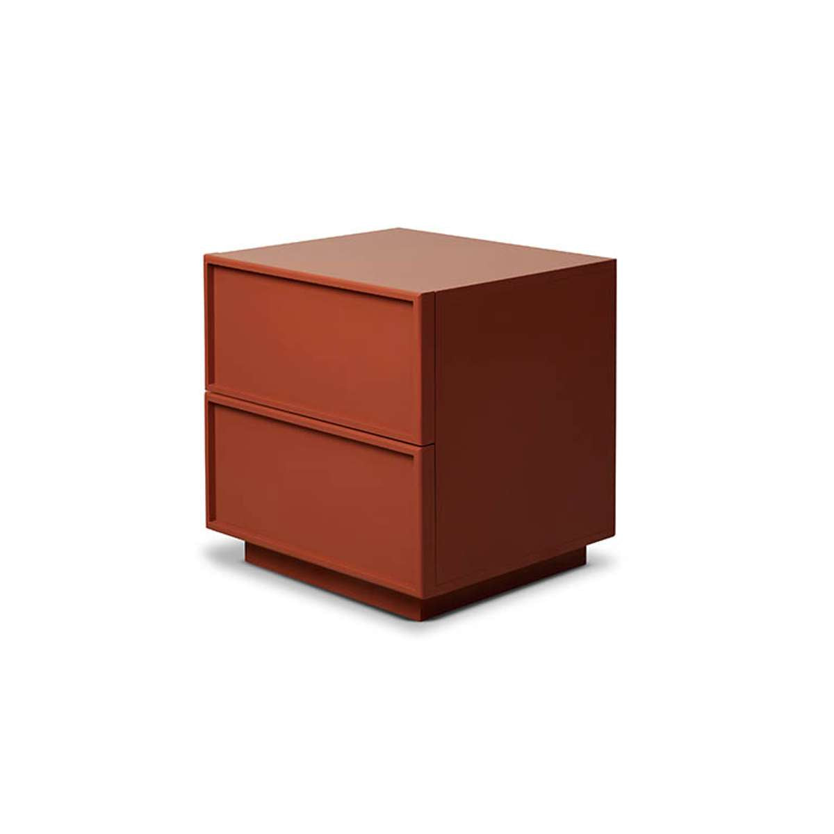 Osaka Bedside Table - Brick