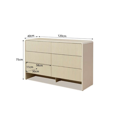 Majorca Six Drawer - Beige