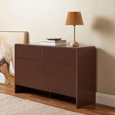 Majorca Six Drawer - Chocolate