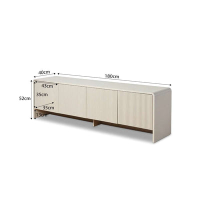 Majorca Entertainment Unit - Beige