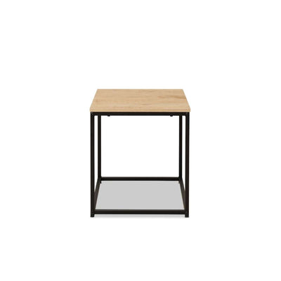 Reese Coffee and Side Table Set - Natural/Black
