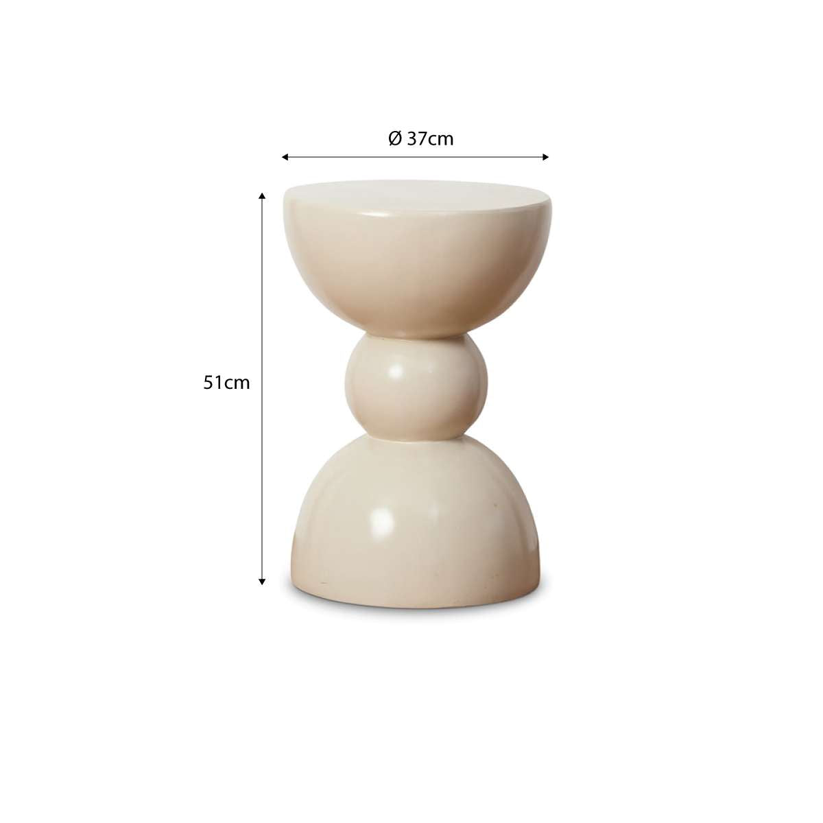 Emilio and Renzo Two Piece Set - Beige Gloss