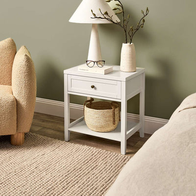Cove Bedside Table - Beige