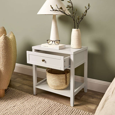 Cove Bedside Table - Beige
