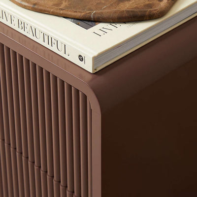 Majorca Bedside Table - Chocolate