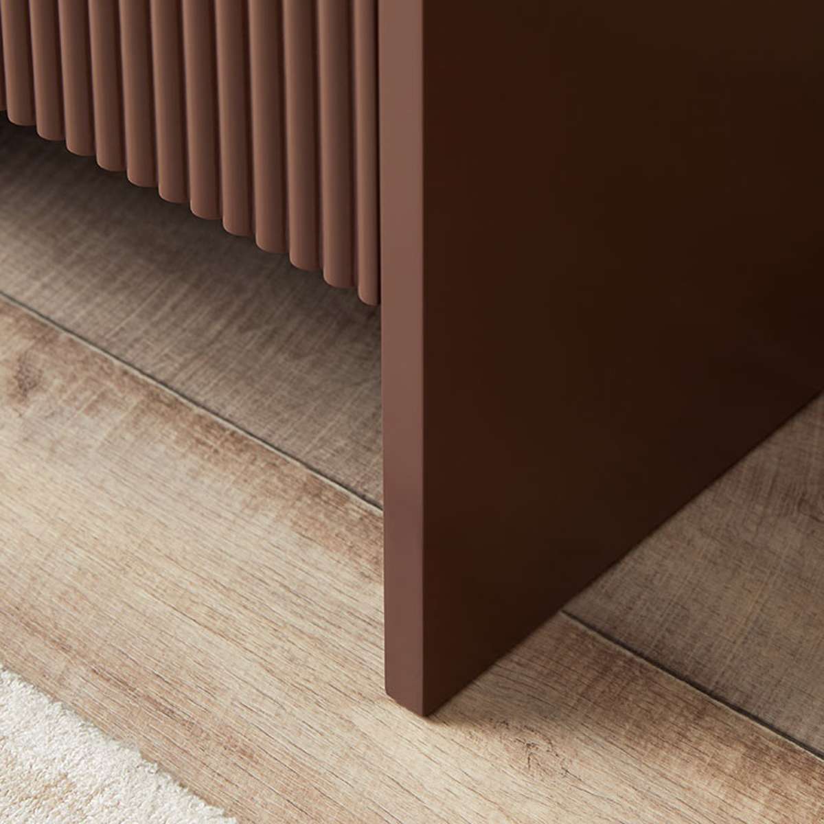 Majorca Bedside Table - Chocolate