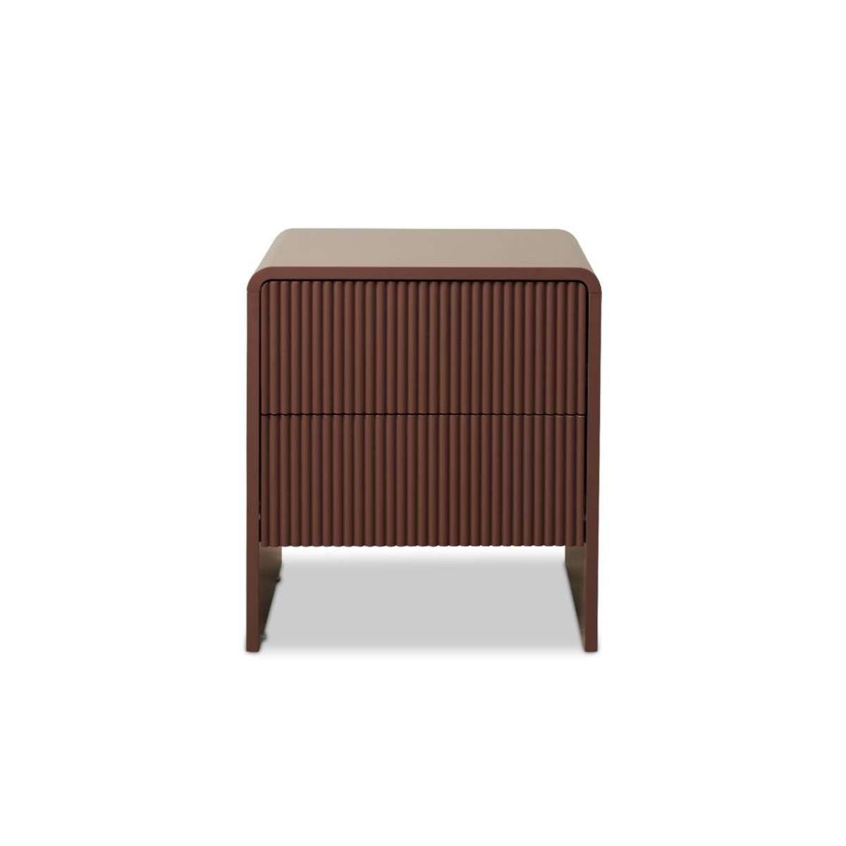Majorca Bedside Table - Chocolate