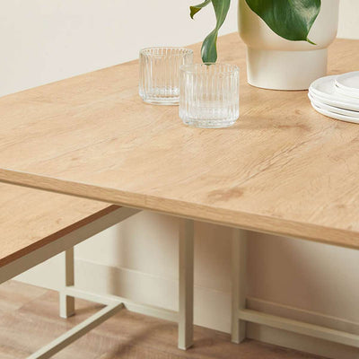 Reese 4 Seater Dining Set - Beige