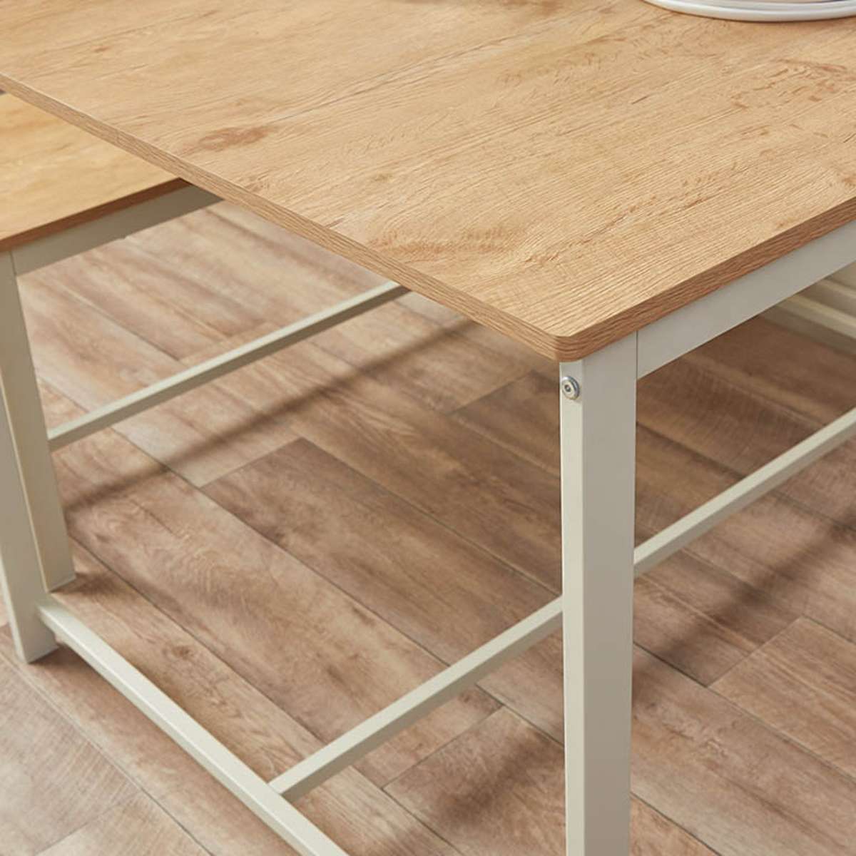 Reese 4 Seater Dining Set - Beige