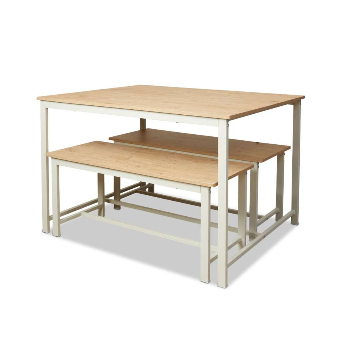 Reese 4 Seater Dining Set - Beige