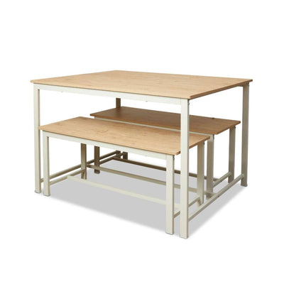 Reese 4 Seater Dining Set - Beige