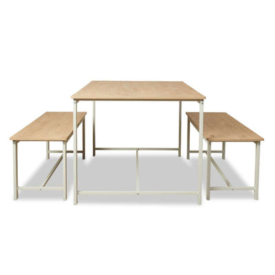 Reese 4 Seater Dining Set - Beige