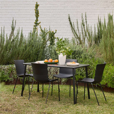 Ravello Outdoor Four Seater Dining Table - Black