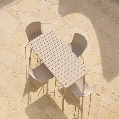 Ravello Outdoor Four Seater Dining Table - Beige