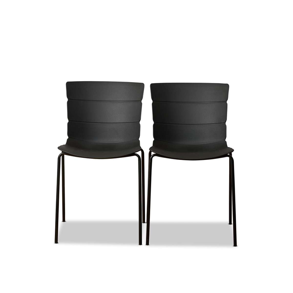 Ravello Outdoor Dining Chair - Set of Two - Black