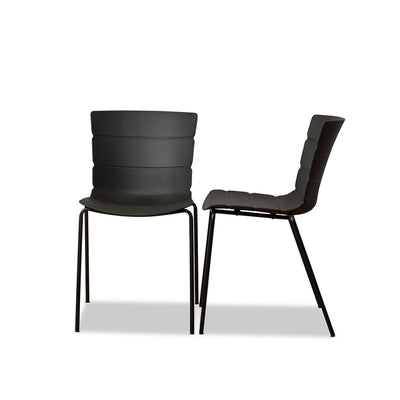 Ravello Outdoor Dining Chair - Set of Two - Black