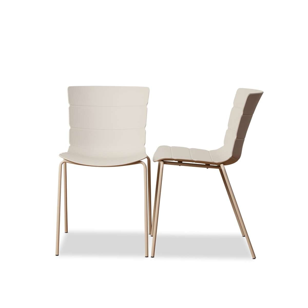 Ravello Outdoor Dining Chair - Set of Two - Beige