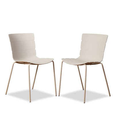 Ravello Outdoor Dining Chair - Set of Two - Beige