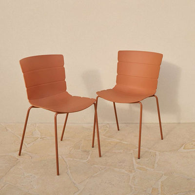 Ravello Outdoor Dining Chair - Clay Set Of Six Bundle