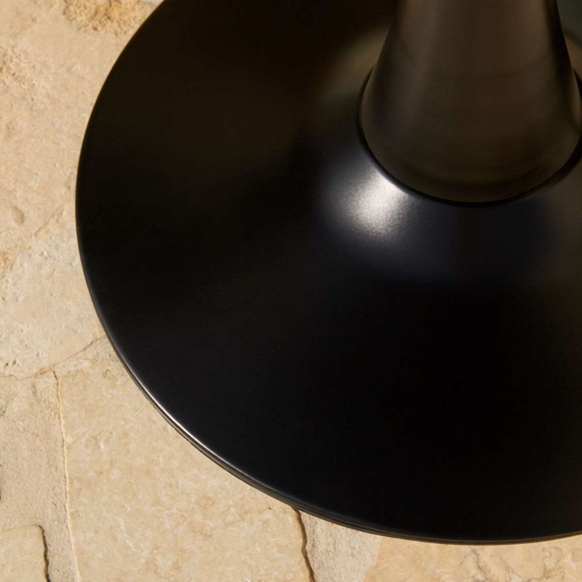 Ravello Outdoor Bistro Round Table - Black