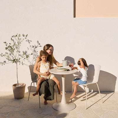 Ravello Outdoor Bistro Round Table - Beige