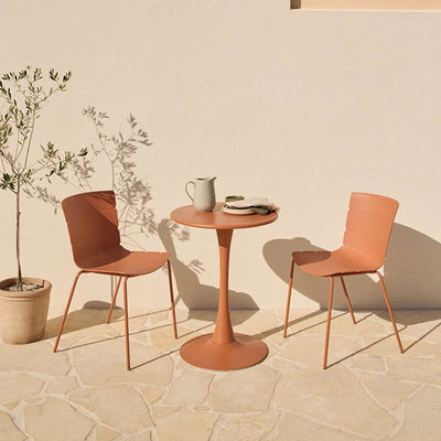 Ravello Outdoor Bistro Three Piece Dining Set Clay