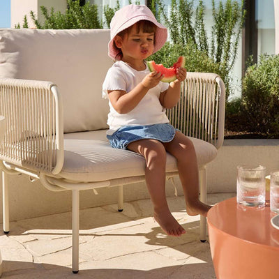 Sorrento Outdoor Armchair - Beige Set of Two Bundle